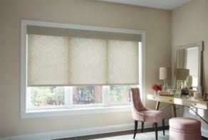 Fabric roller shades from AAA Blinds of Lakeland