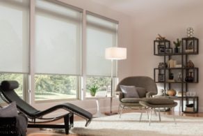 Roller shades available from AAA Blinds of Lakeland