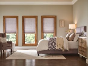 Master bed room shades available from AAA Blinds of Lakeland